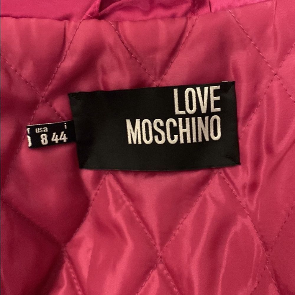 Love Moschino Fuchsia Puffer Jacket, US8 - Picture 10 of 12